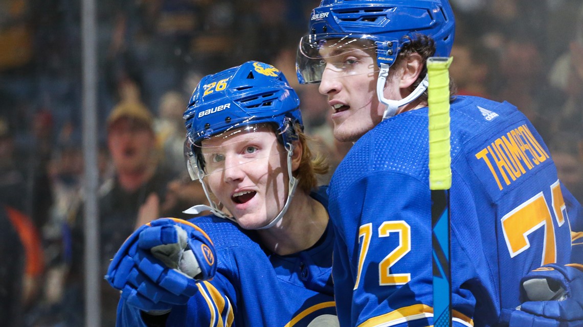 Sabres' Rasmus Dahlin named NHL's first star of the week for