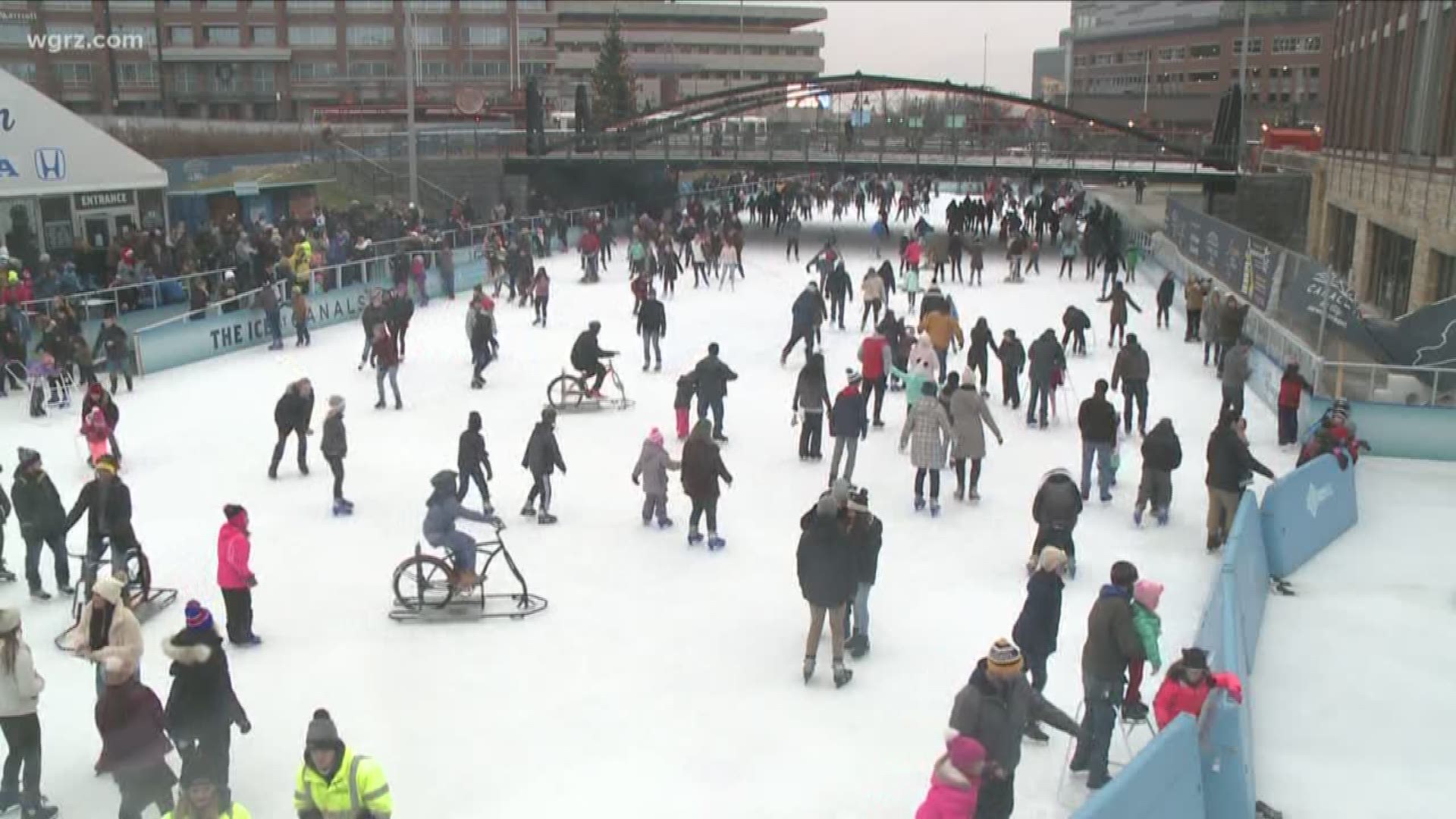 Ice At Canalside Is Closed For The Season