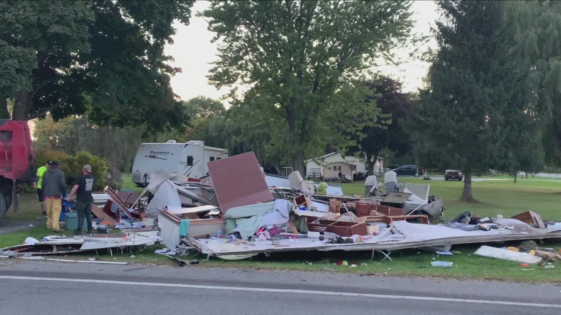 4 people are dead and 1 was seriously hurt in the crash Tuesday afternoon.