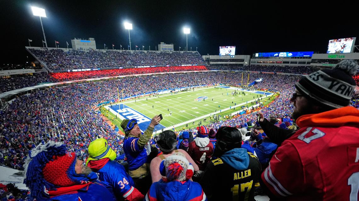 Who watched the Bills in New York State's hospitality suite last season?