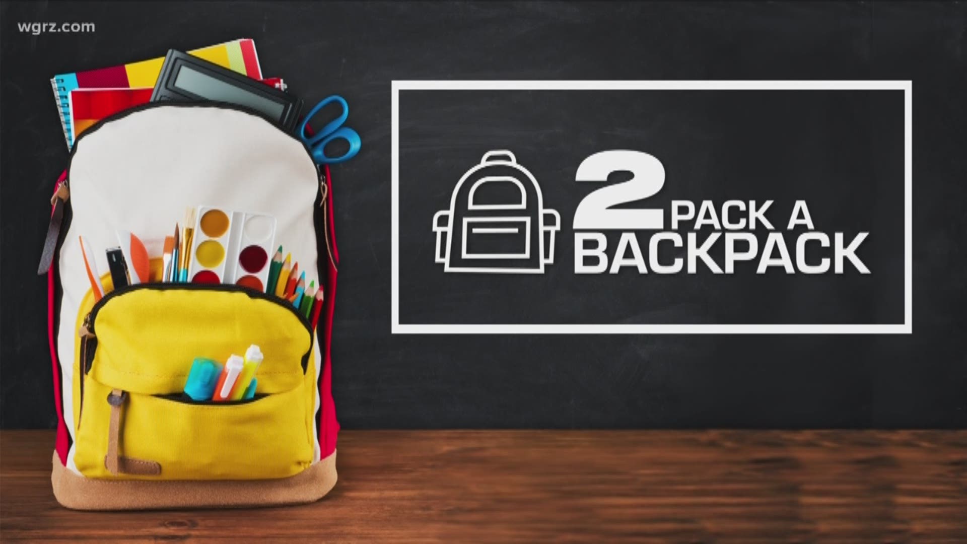 2 Pack A Backpack Supply Drive
