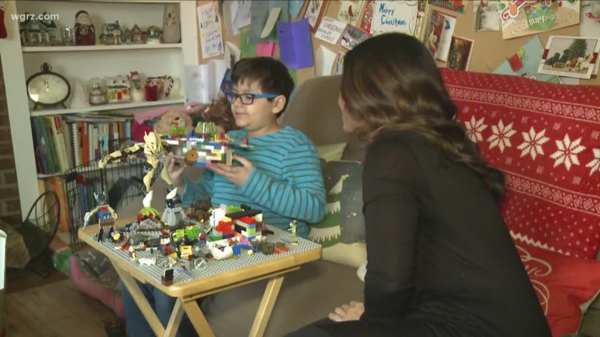 A little boy from Williamsville struggling with terminal brain cancer who wanted to help other kids who were also in and out of the hospital.