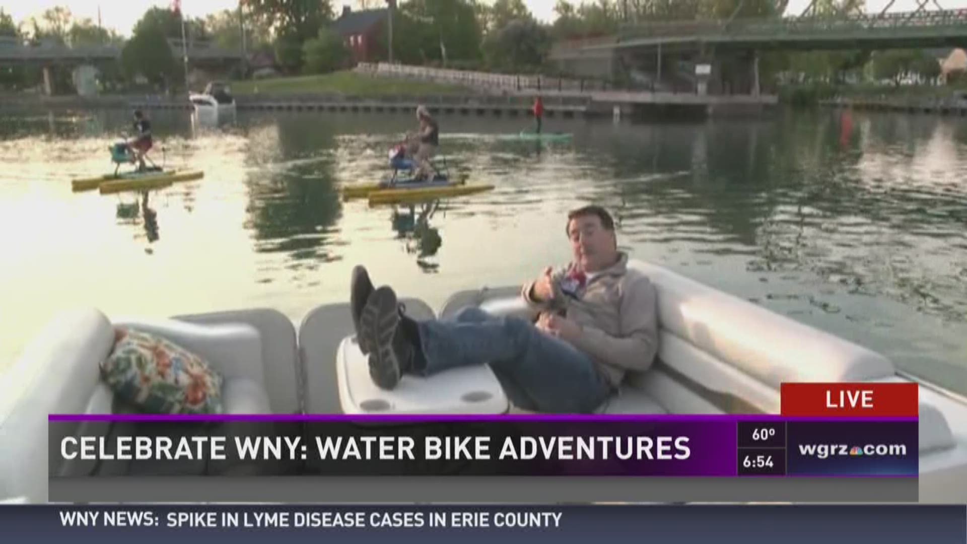 water bike and boat adventures