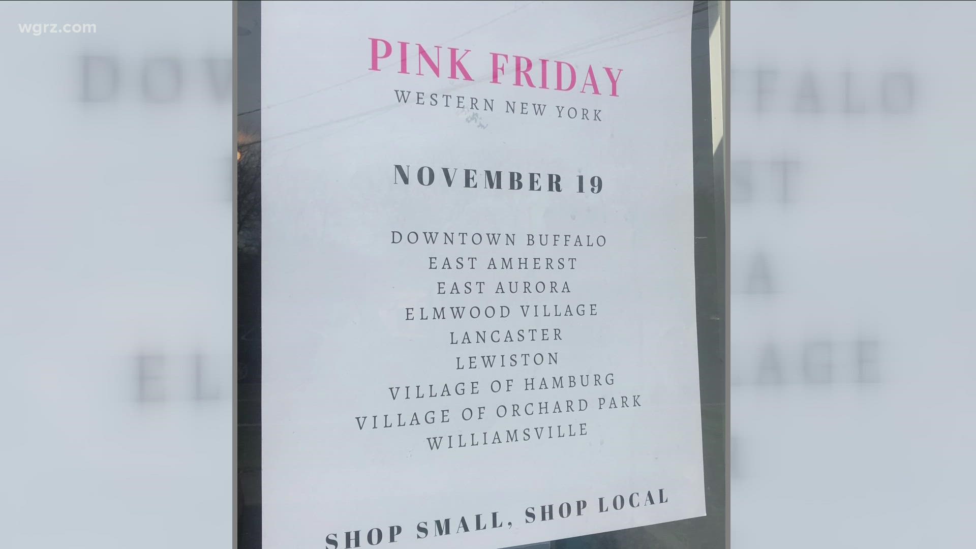 Pink Friday was started in 2020 during the pandemic as a way to help drum up support for small, local boutiques.