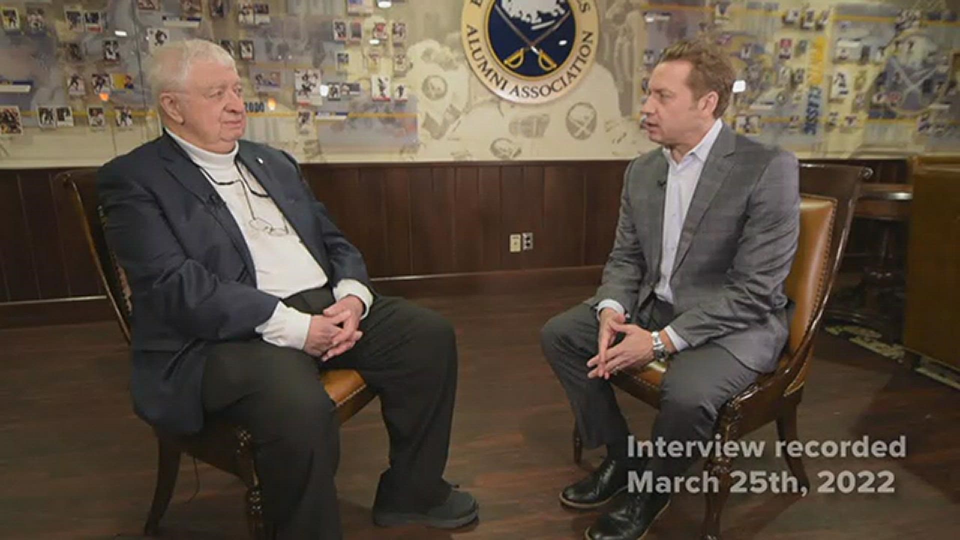 Rick Jeanneret looks back at his memorable years as Buffalo Sabres' game announcer