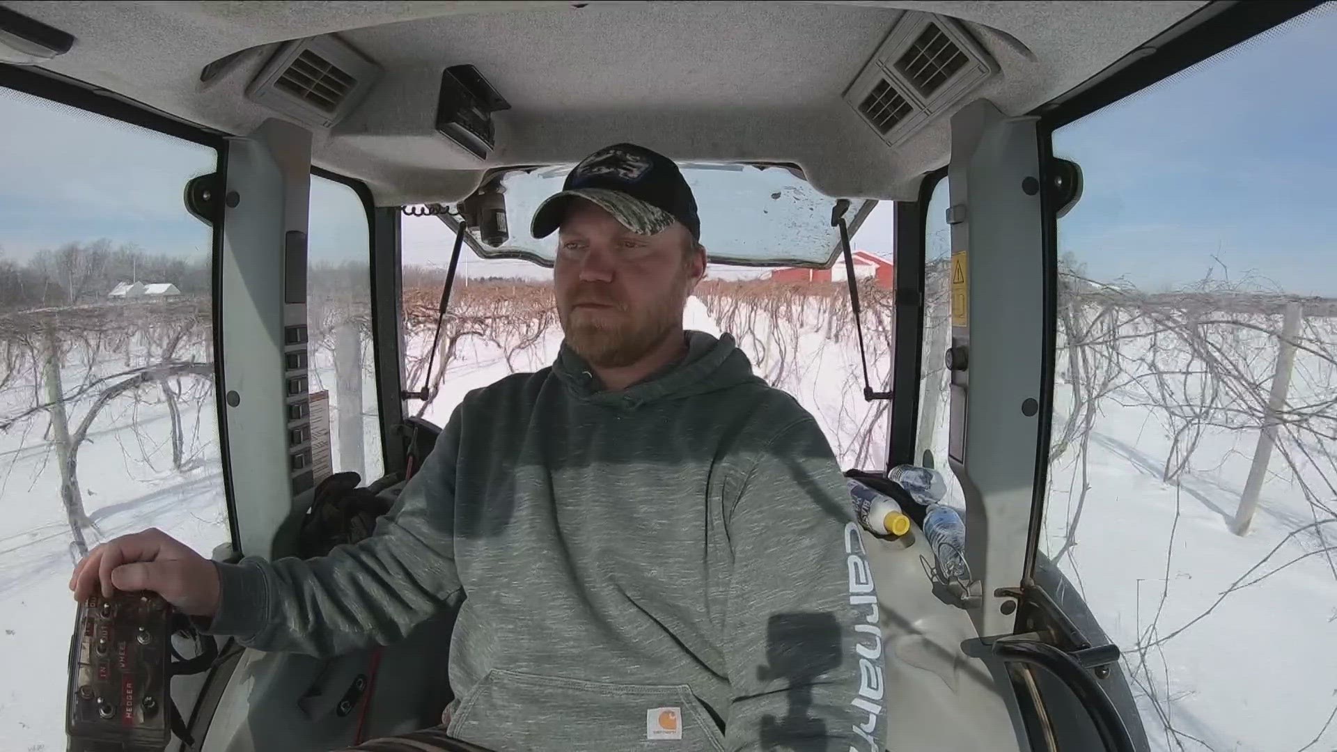 Steven Suraf switched careers during the pandemic. He went from working in corrections to becoming a farmer.