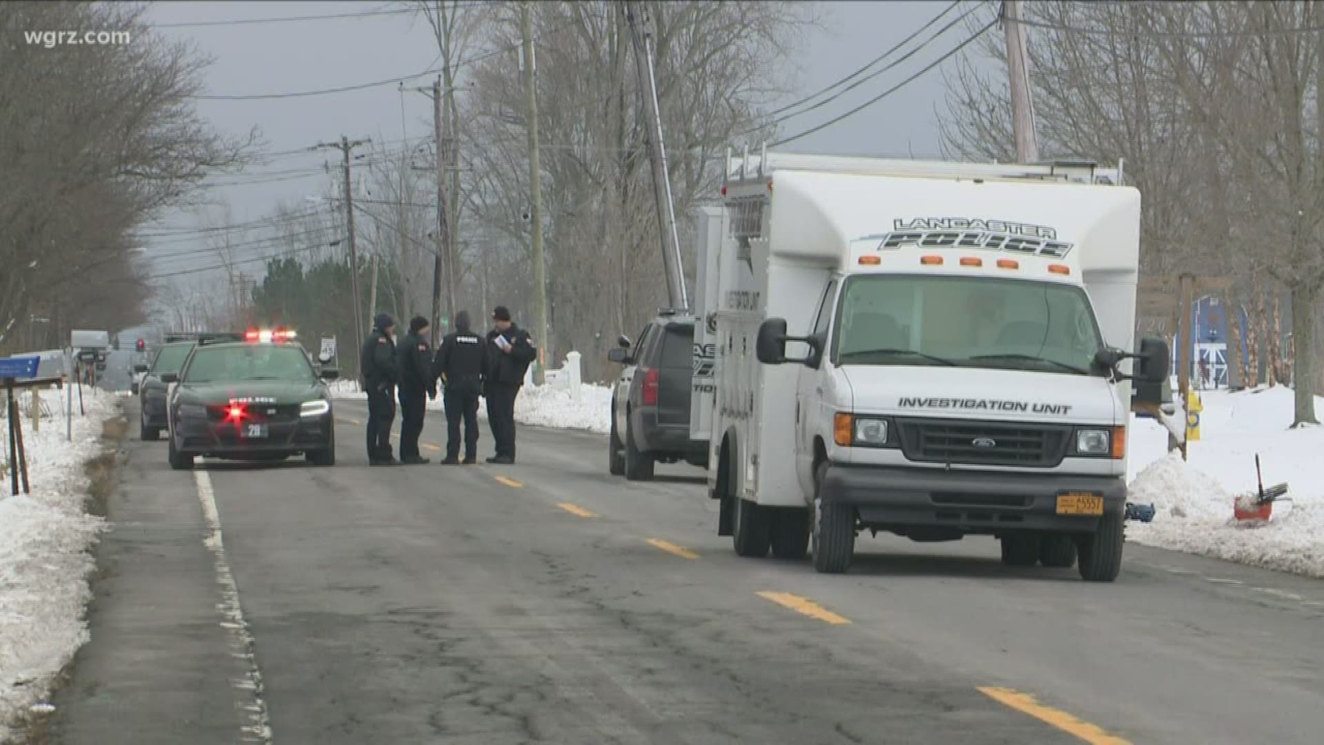 Police say the flatbed tractor-trailer hit an 18-year-old and kept going.