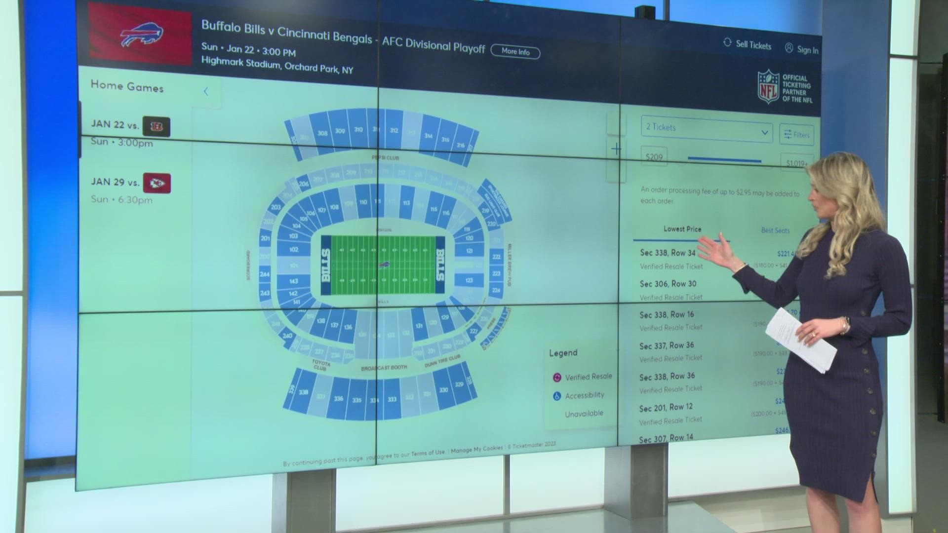 As of Wednesday, the lowest priced seats are more than $200 on Ticketmaster and Stubhub.