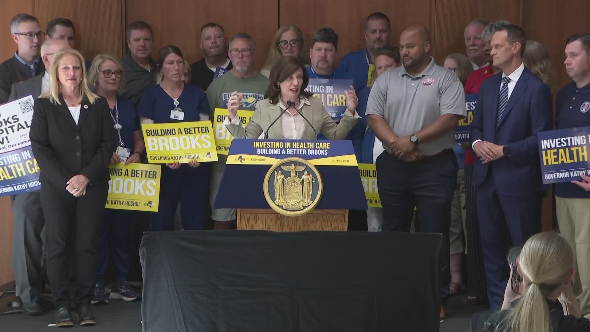 Hochul announces a new modern Brooks Memorial Hospital to be built ...