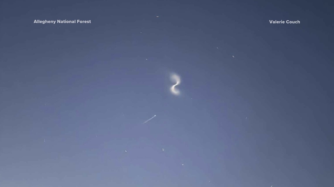 What was that Mysterious Glowing Spiral Over the Western New York Sky?