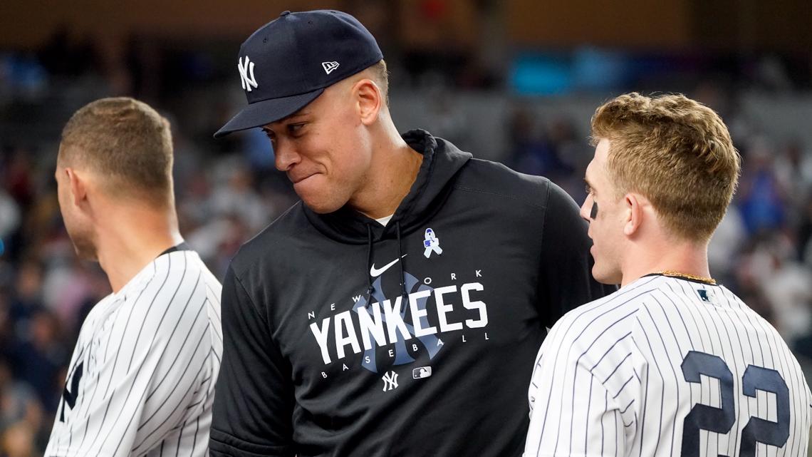 Yankees' Aaron Judge reveals torn ligament in injured toe, does