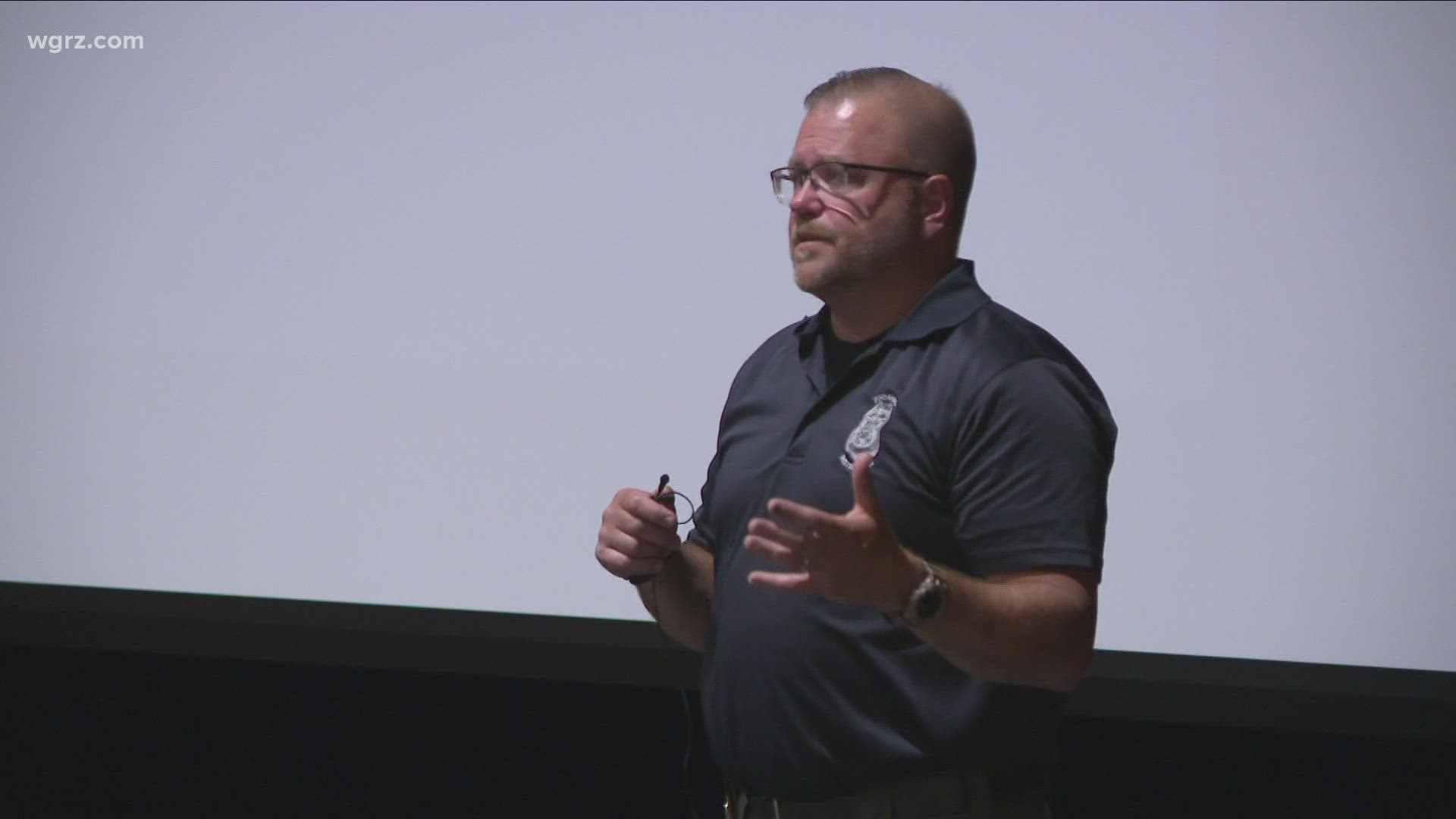 In the aftermath of the Tops shooting, the town of Tonawanda held a training session to educate the community on how to keep themselves safe.
