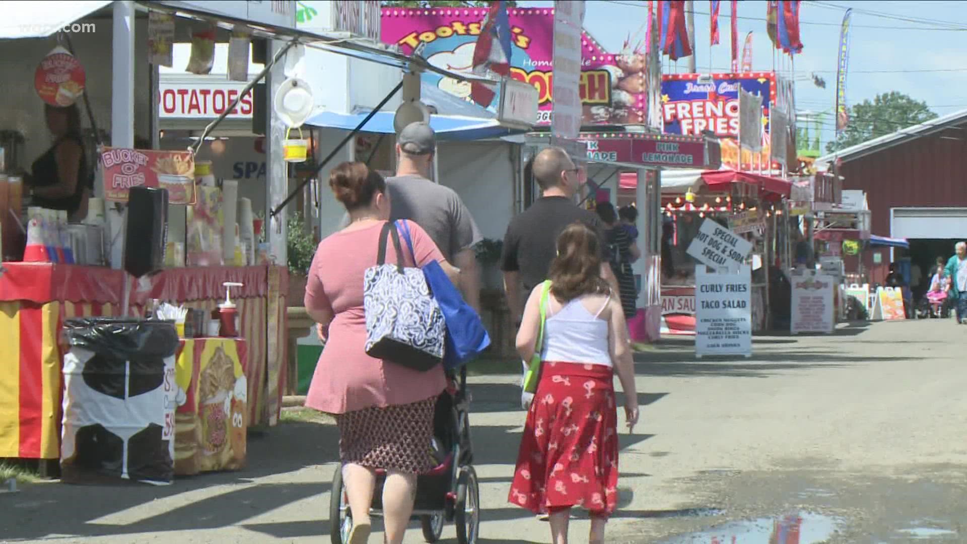 If you want to get outside and enjoy the weather, the Chautauqua County Fair is back after two years off.