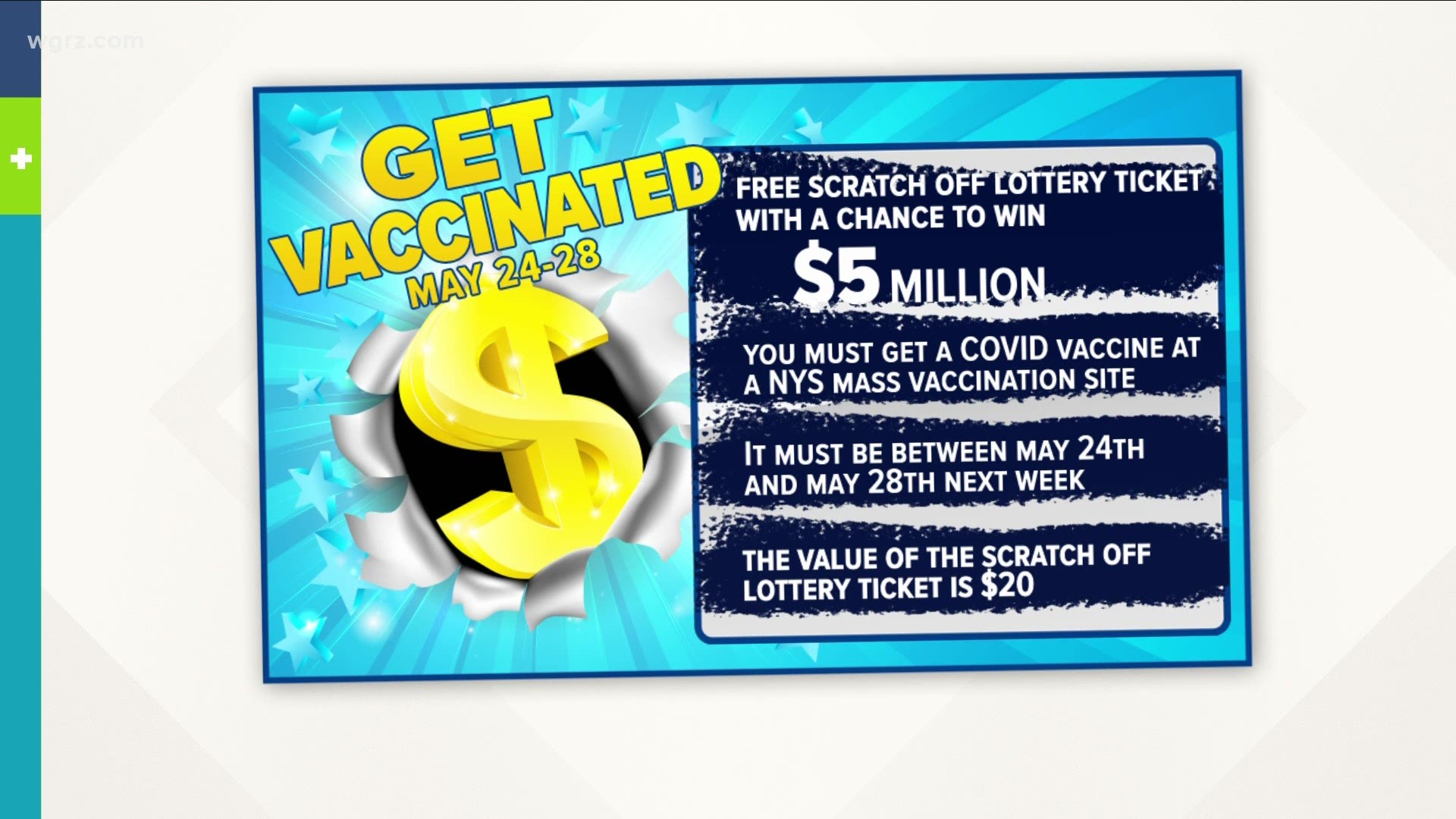 The Vax and Scratch is the new incentive to get more people vaccinated. To participate, you must get vaccinated at a mass vaccination site.