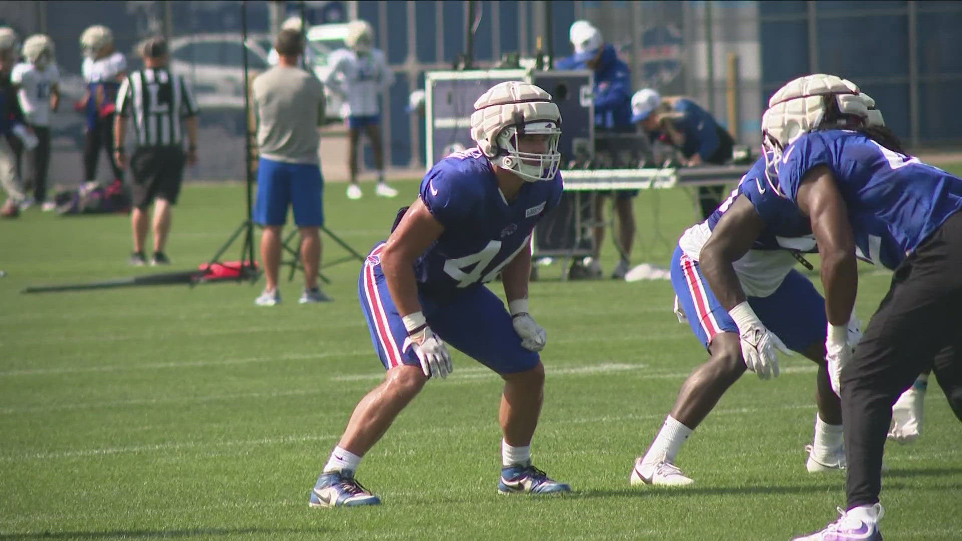 Lancaster and UB product Joe Andreessen shifting focus to staying on team after making initial 53-man roster.