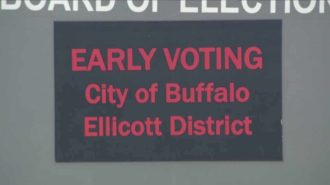 Over 4,100 Erie County voters cast their ballots on the first day of