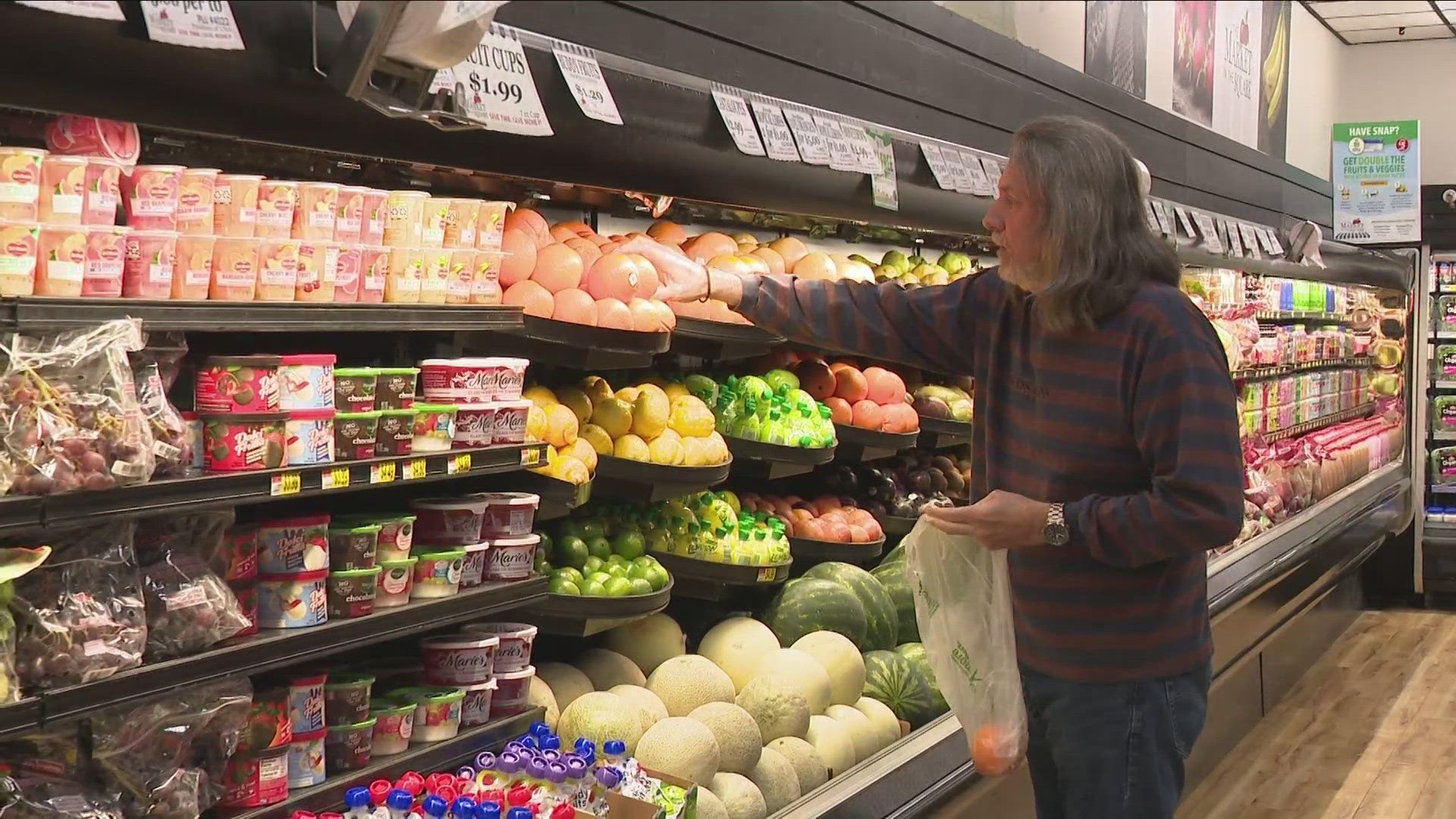 The program aims to help shoppers who use SNAP benefits by providing a dollar-for-dollar match on produce purchases.