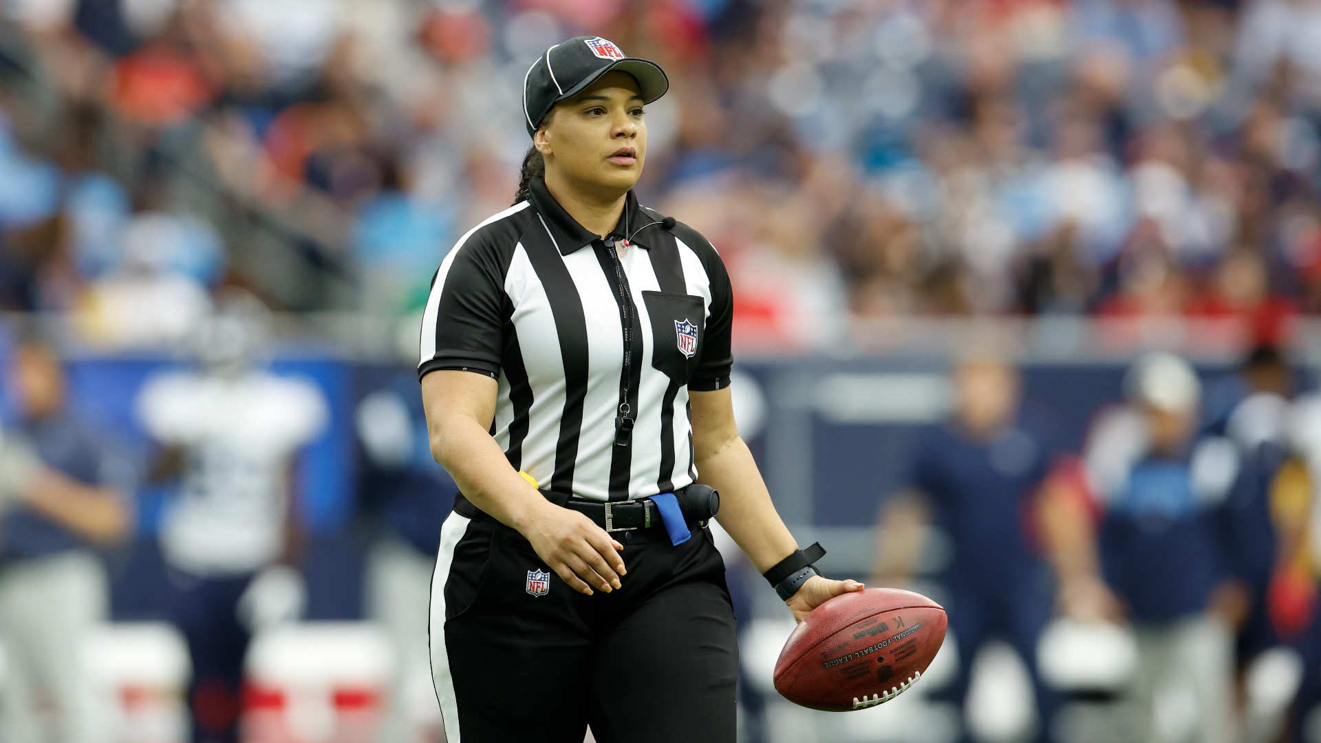 Maia Chaka spent Saturday afternoon in Niagara Falls talking about life and sports. She is the first Black woman hired by the NFL as an on-field official.