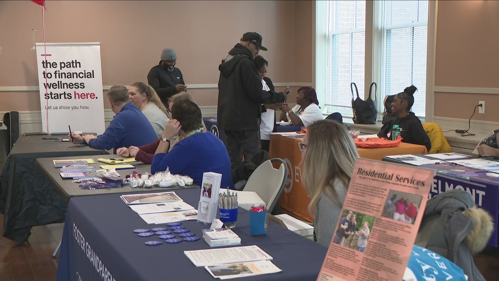 The Buffalo Federation of Neighborhood Centers held an event Saturday, where people with annual incomes under $64,000 could get their taxes done for no charge.