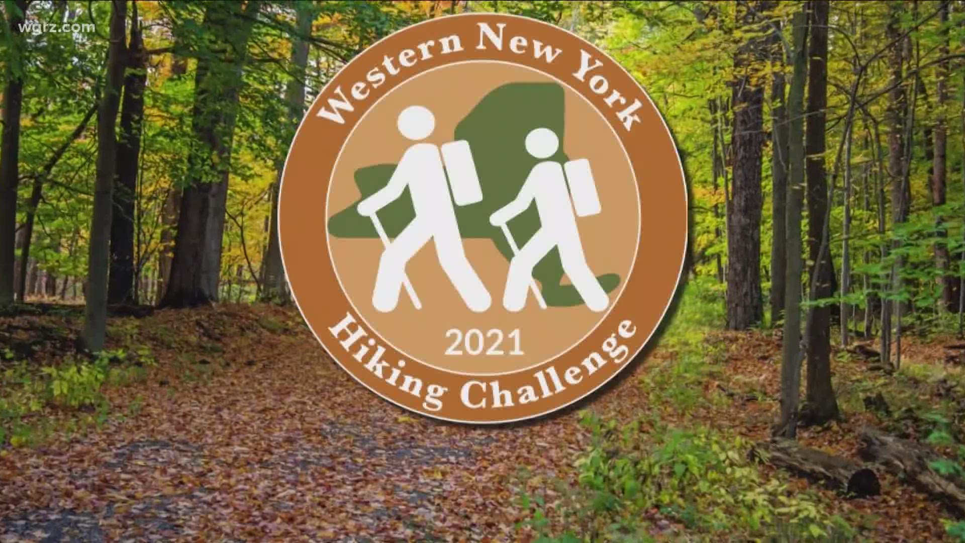 Most Buffalo: 'WNY Hiking Challenge check-in'