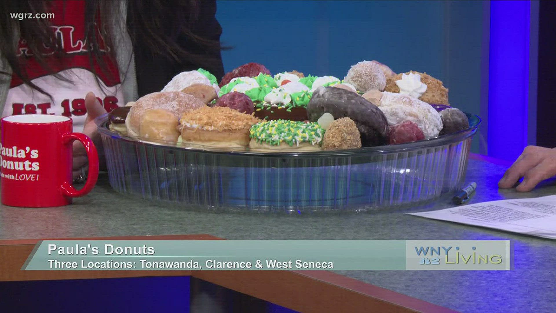 WNY Living - March 12 - WECK Paula's Donuts