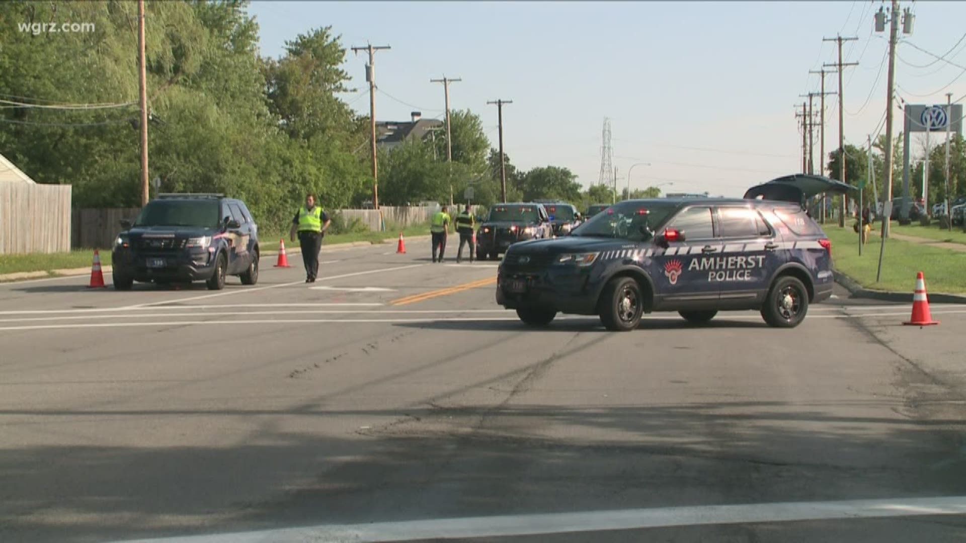 millersport remains shut down in both directions between Sheridan Drive and Flint Road...