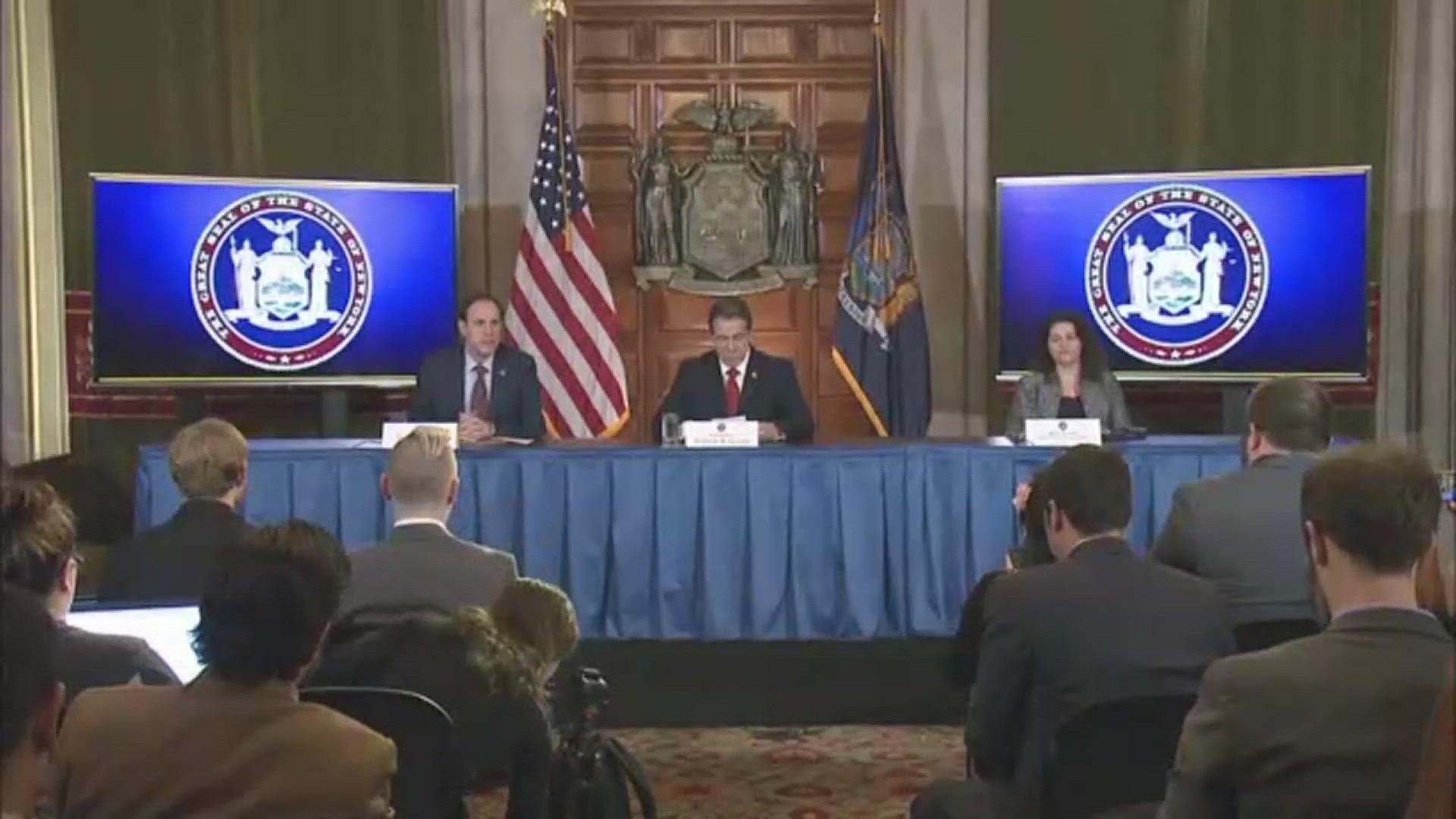 Governor Cuomo says 5 more people confirmed with coronavirus in NYS