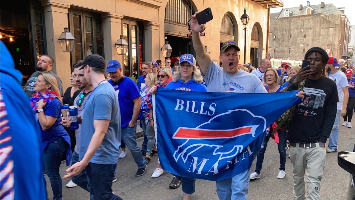 Thanksgiving NFL Game: Bills steal Thanksgiving night party in New Orleans