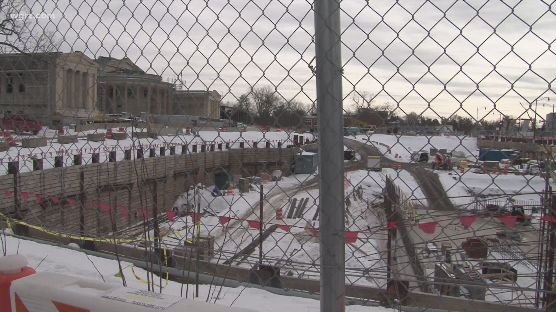 Albright-Knox lays foundation for project