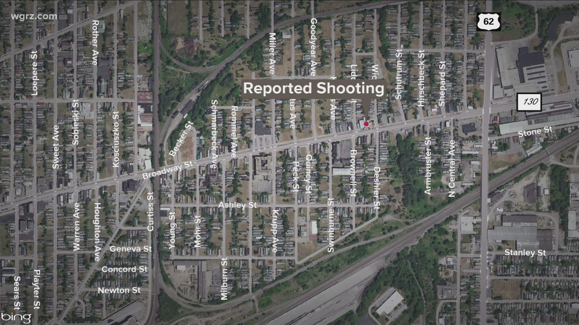 The Buffalo Police Department is investigating a shooting that happened Saturday night in the 1500 block of Broadway, just west of Bailey Avenue.