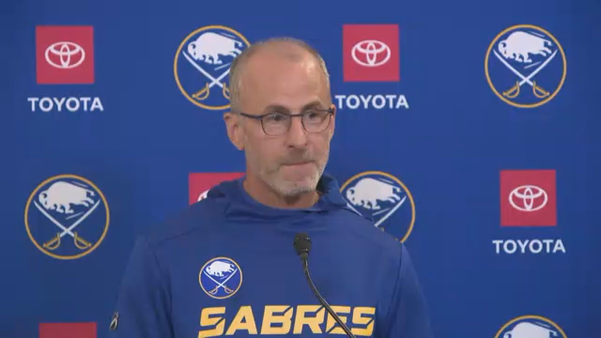 Sabres head coach Don Granato is looking forward to the start of training camp.