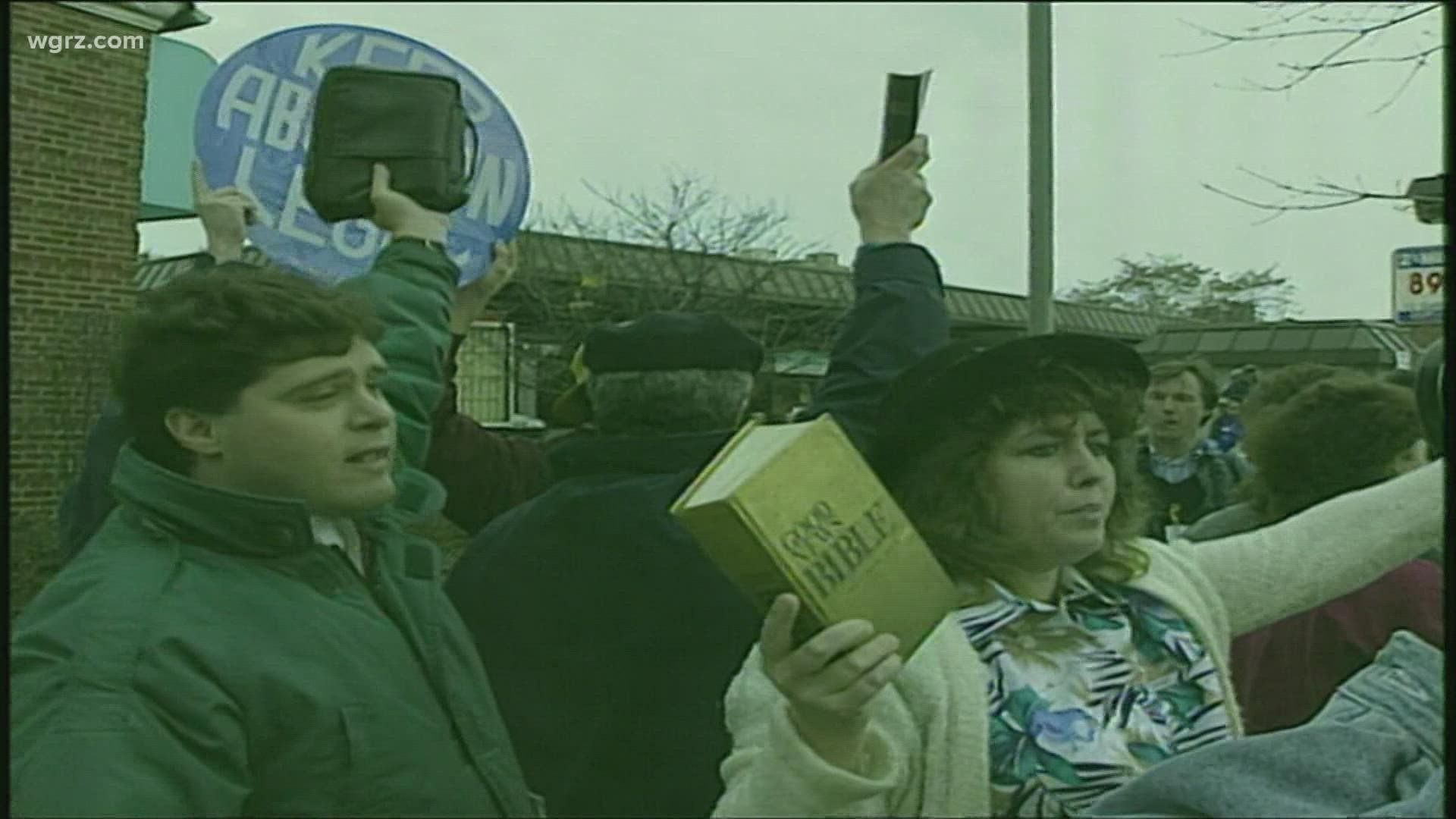 Buffalo has had a strong history involving advocates on both sides of the abortion issue. That includes one time, when the eyes of the nation were focused here.