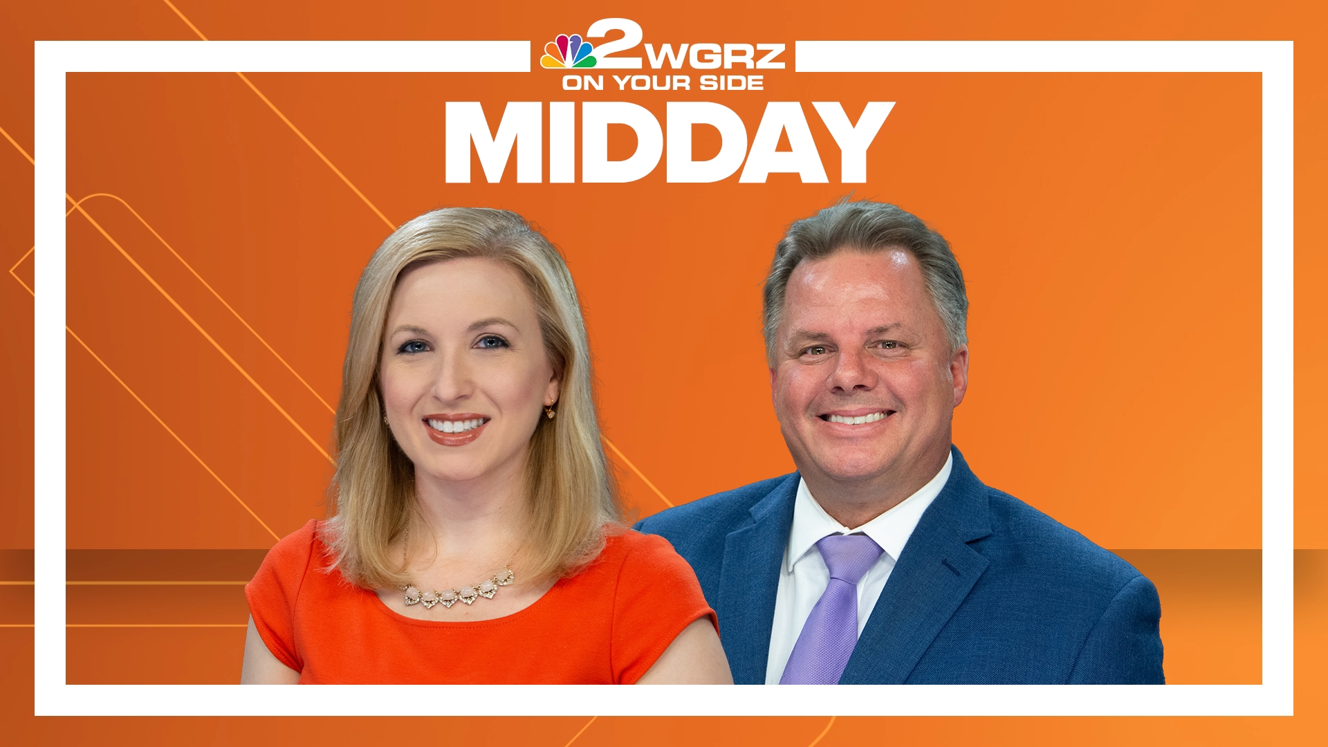 Join Kelly Dudzik and Patrick Hammer for Channel 2 News Midday