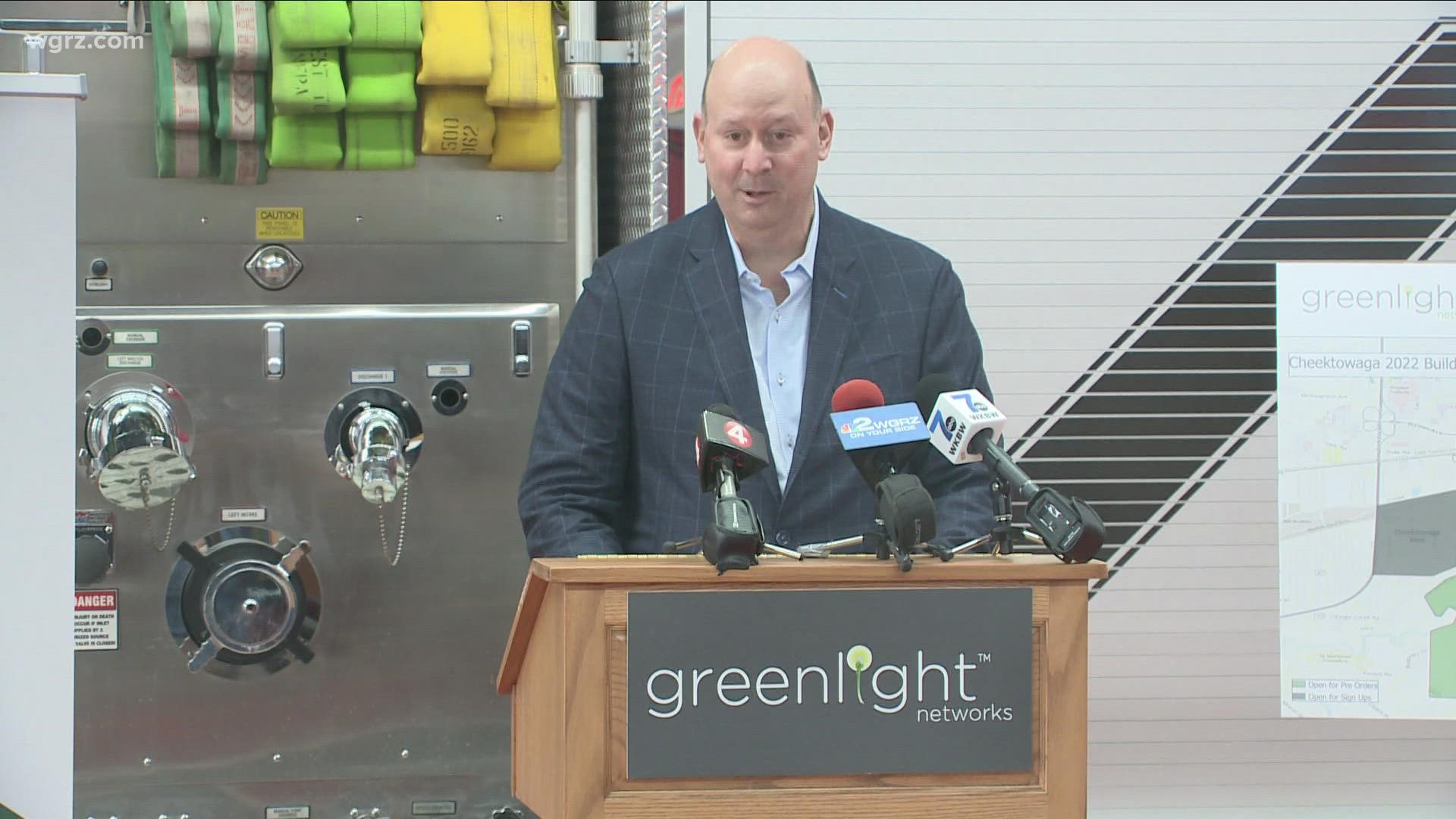 Greenlight Networks announced today that it's going to be adding its service to 10-thousand homes in Cheektowaga by the end of the year.