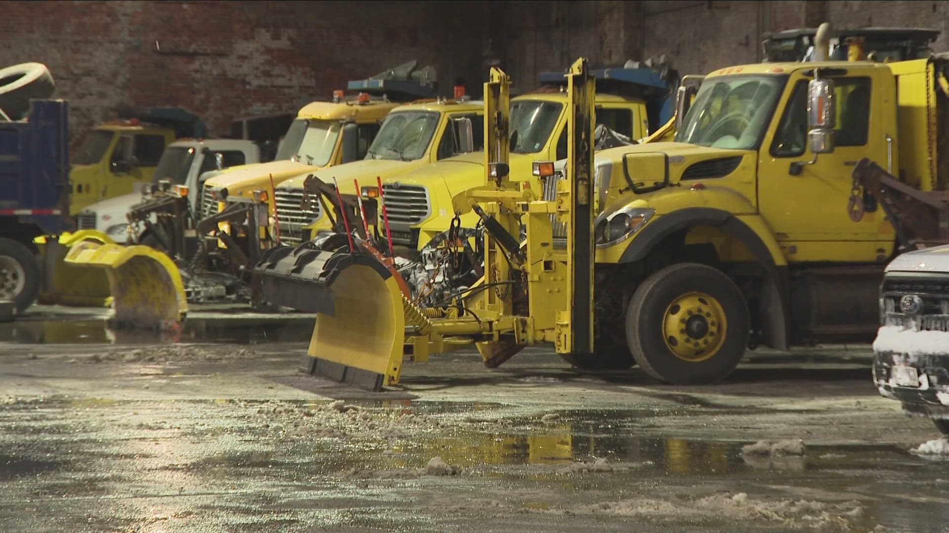 Buffalo's DPW Commissioner tells us contractors and city employees have around two-hundred pieces of equipment out there right now cleaning up the snow in Buffalo