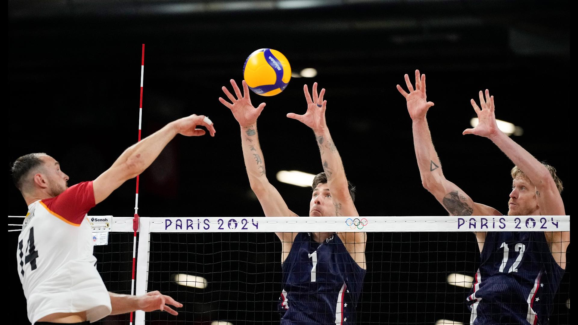 West Seneca native Matt Anderson, who plays on the Team USA men's volleyball team, and his wife talked about their experience at 2024 Paris Olympics.