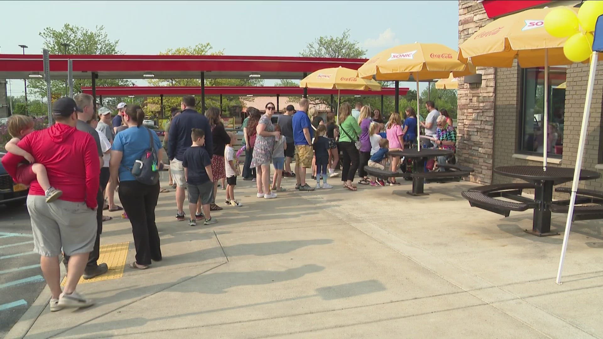 Keeley Kares for Kids held their first fundraiser with Sonic in Cheektowaga and Sweet Buffalo.