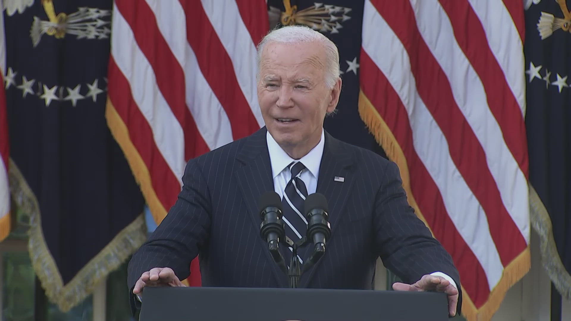 President Biden addresses the nation following the election.