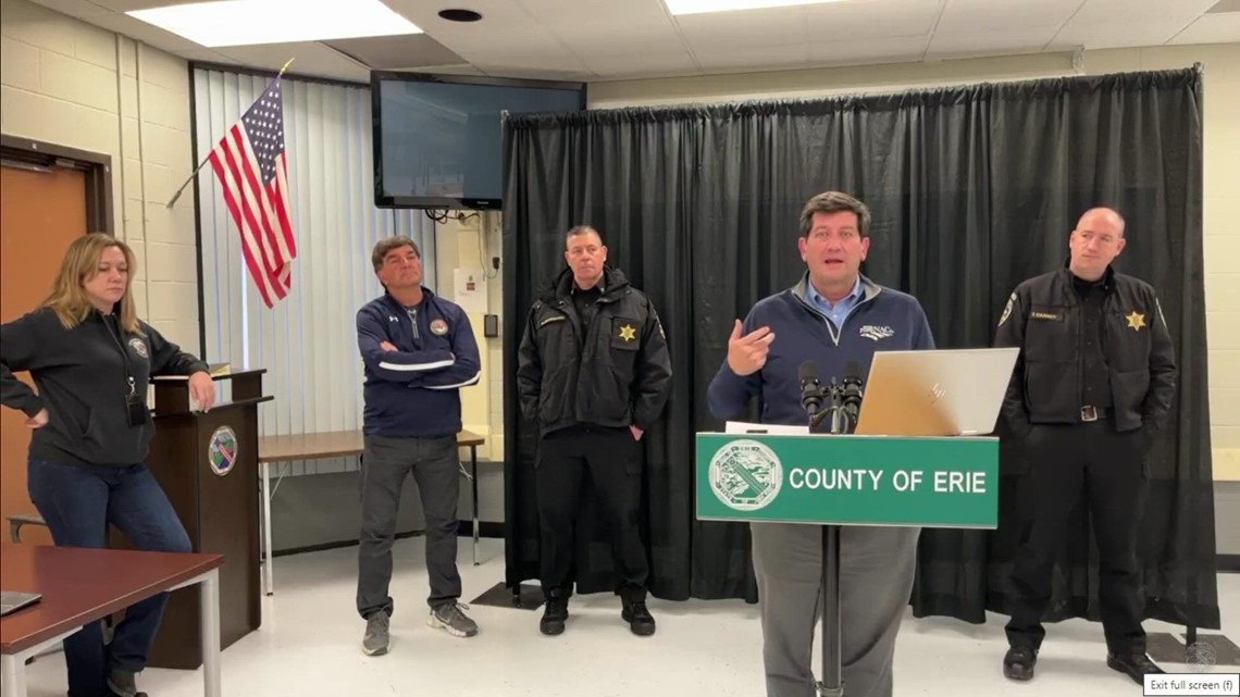 Erie County Storm update