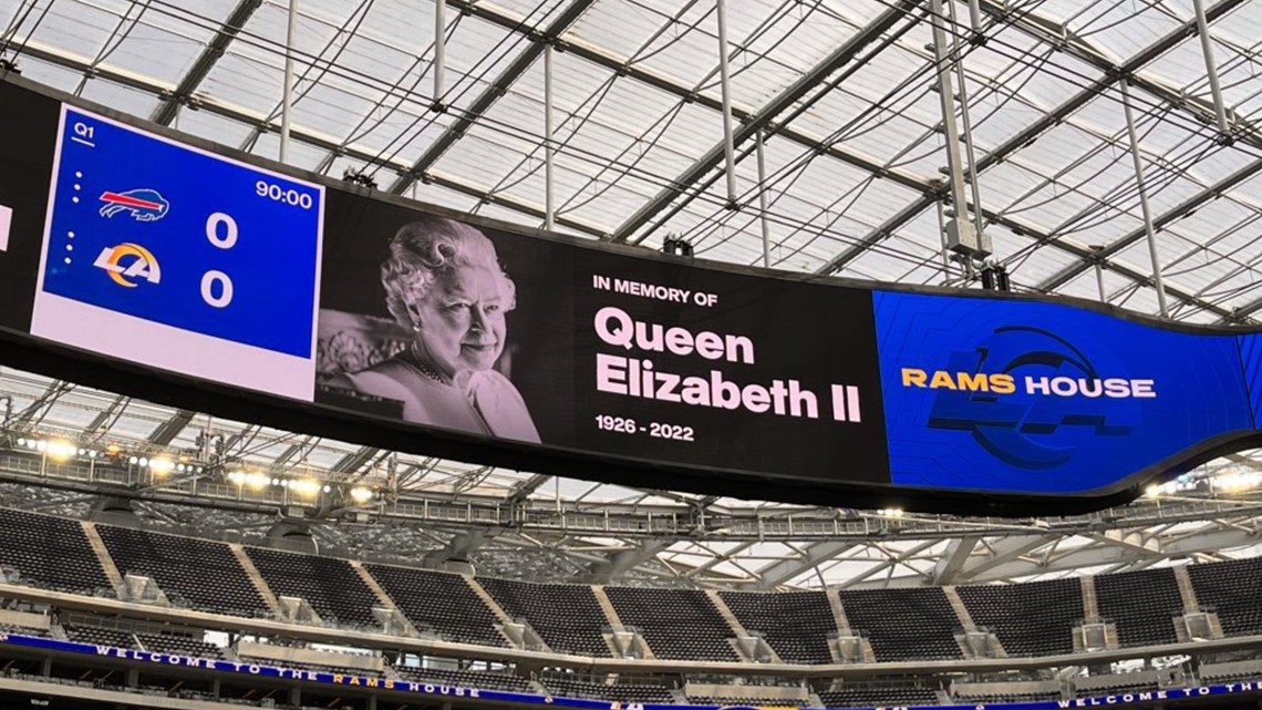 NFL to honor Queen Elizabeth II with moment of silence during Bills-Rams  season-opening kickoff game 