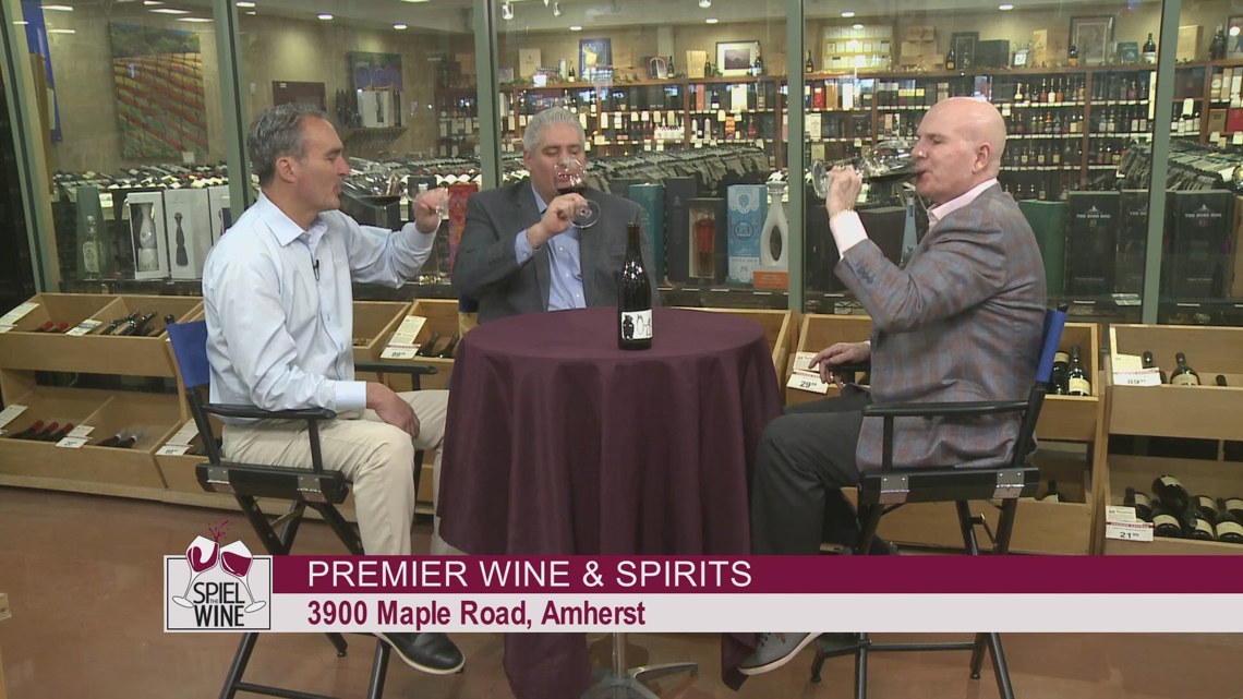 Kevin samples the Wine of the Week with Jon and Mark Notarius