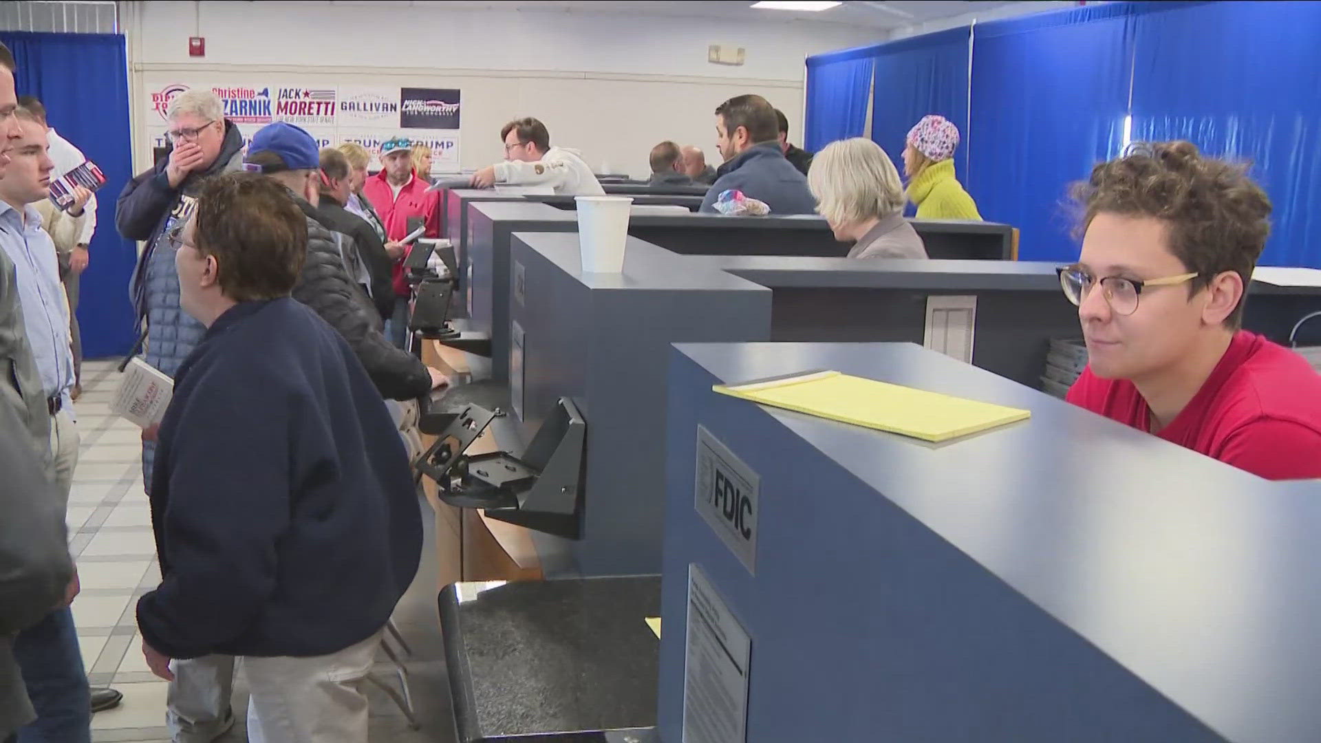 Candidates make a last minute push before the election