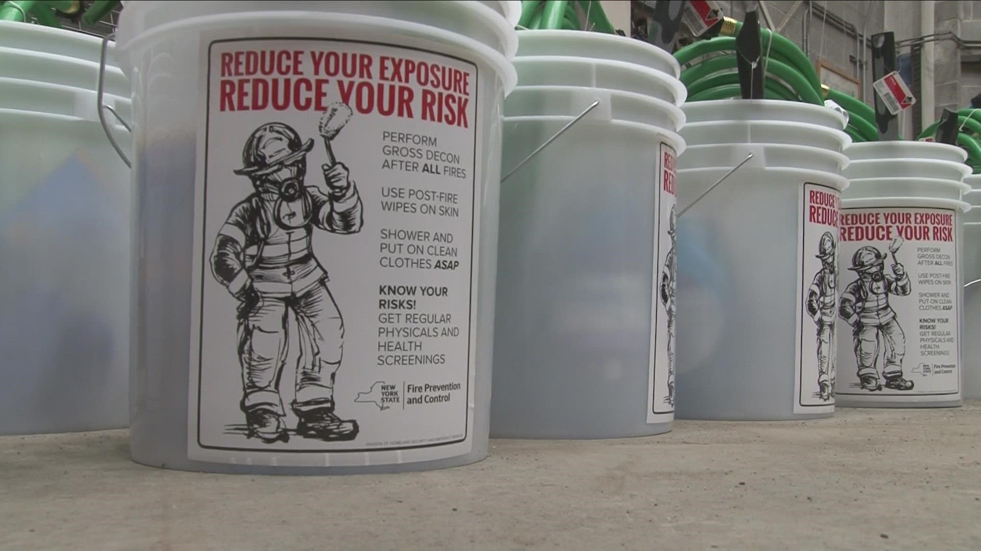 A training session on how to use the kits was held in Cheektowaga Wednesday.