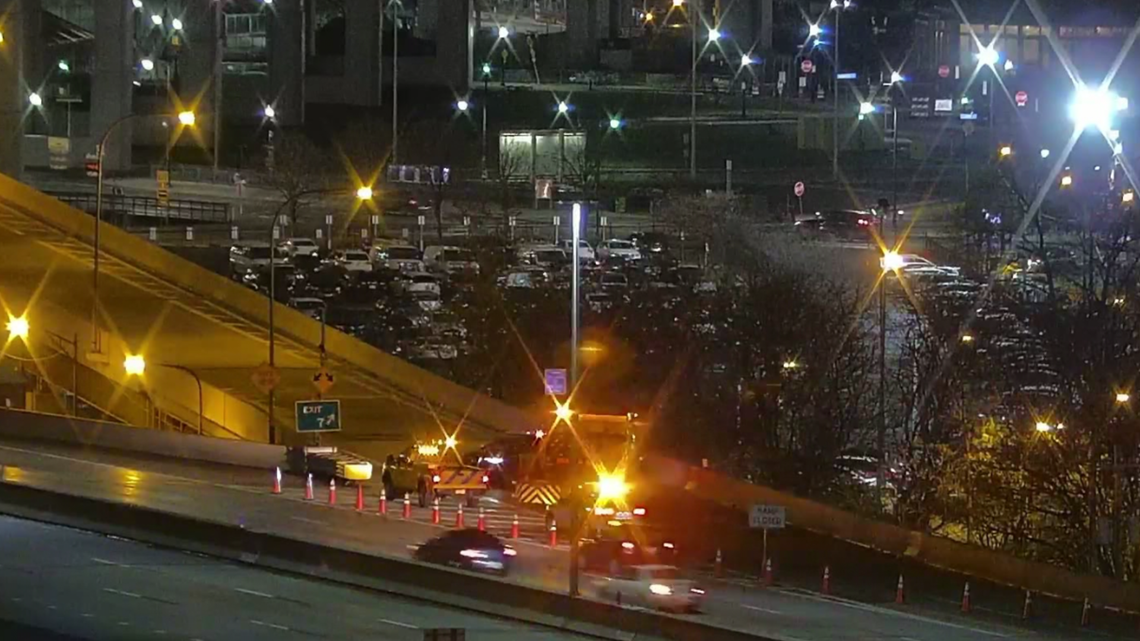 Outbound Skyway closed for nearly 2 hours after Buffalo Police block