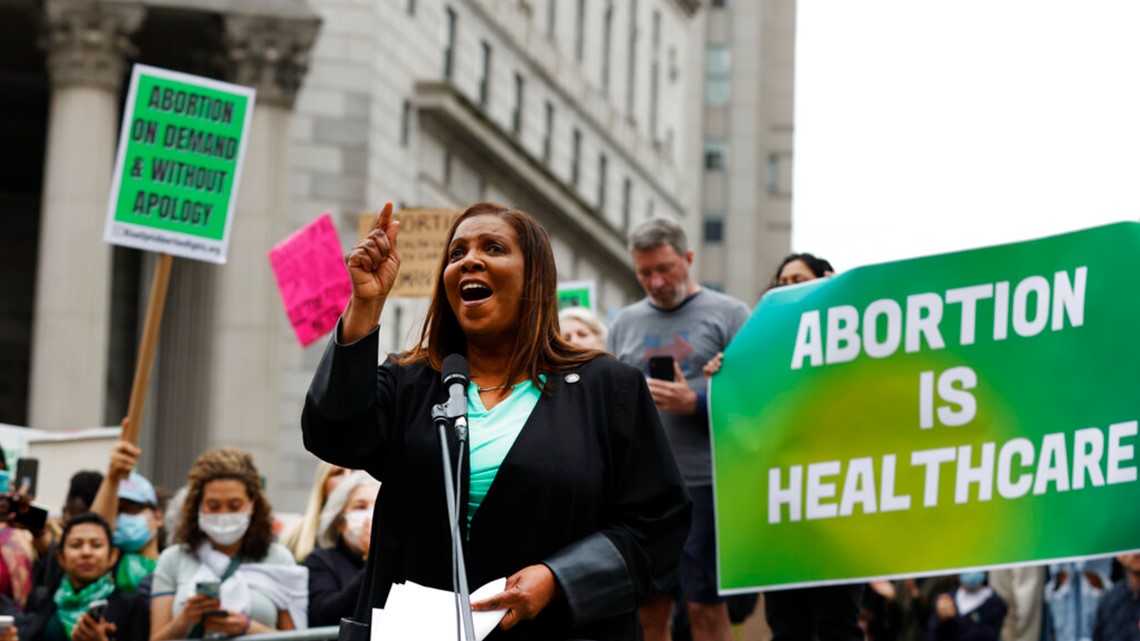 NY Attorney General calls for state amendment for abortion - Vimarsana News