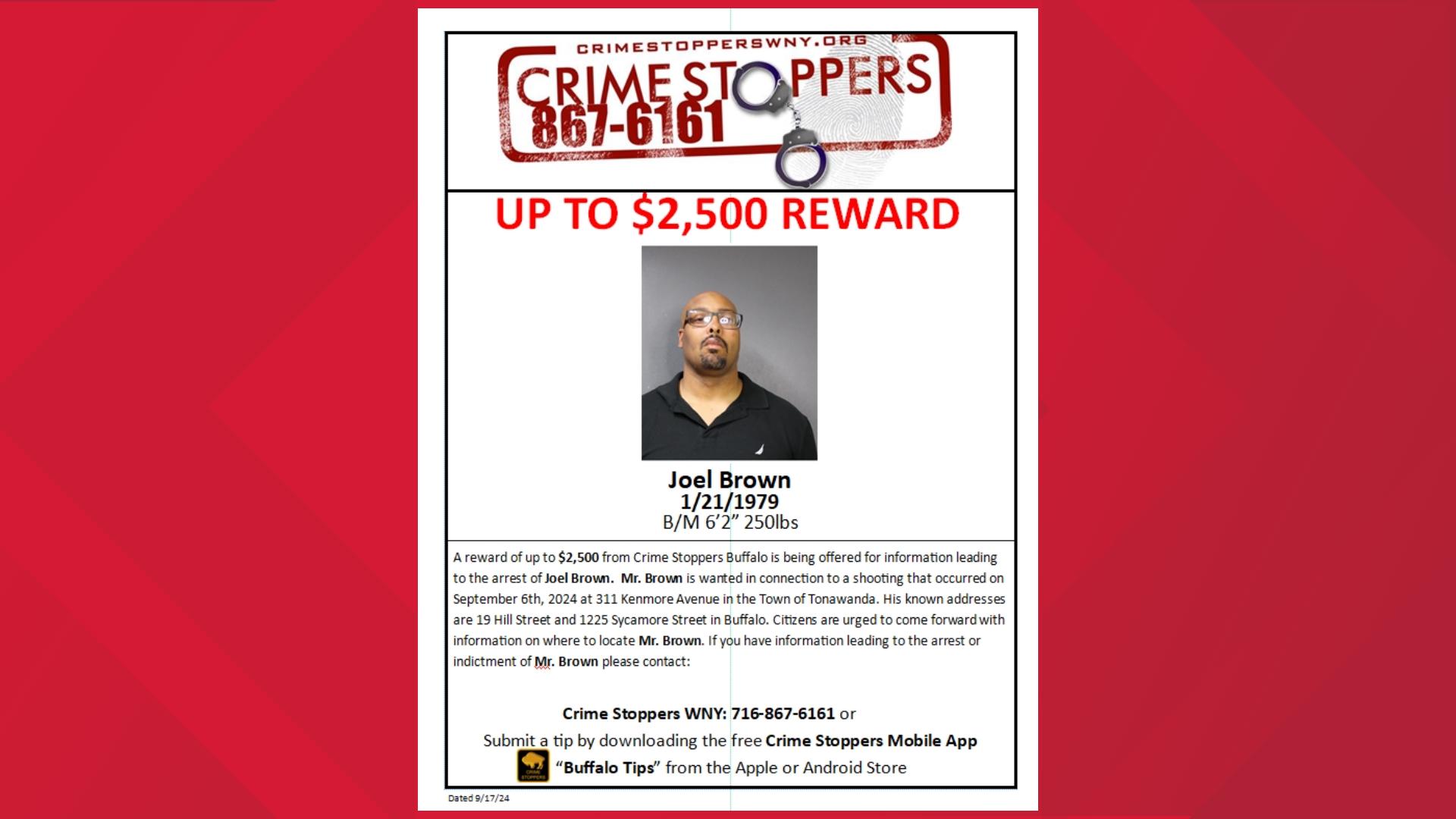 Crime Stoppers Buffalo offering reward for information regarding a ...