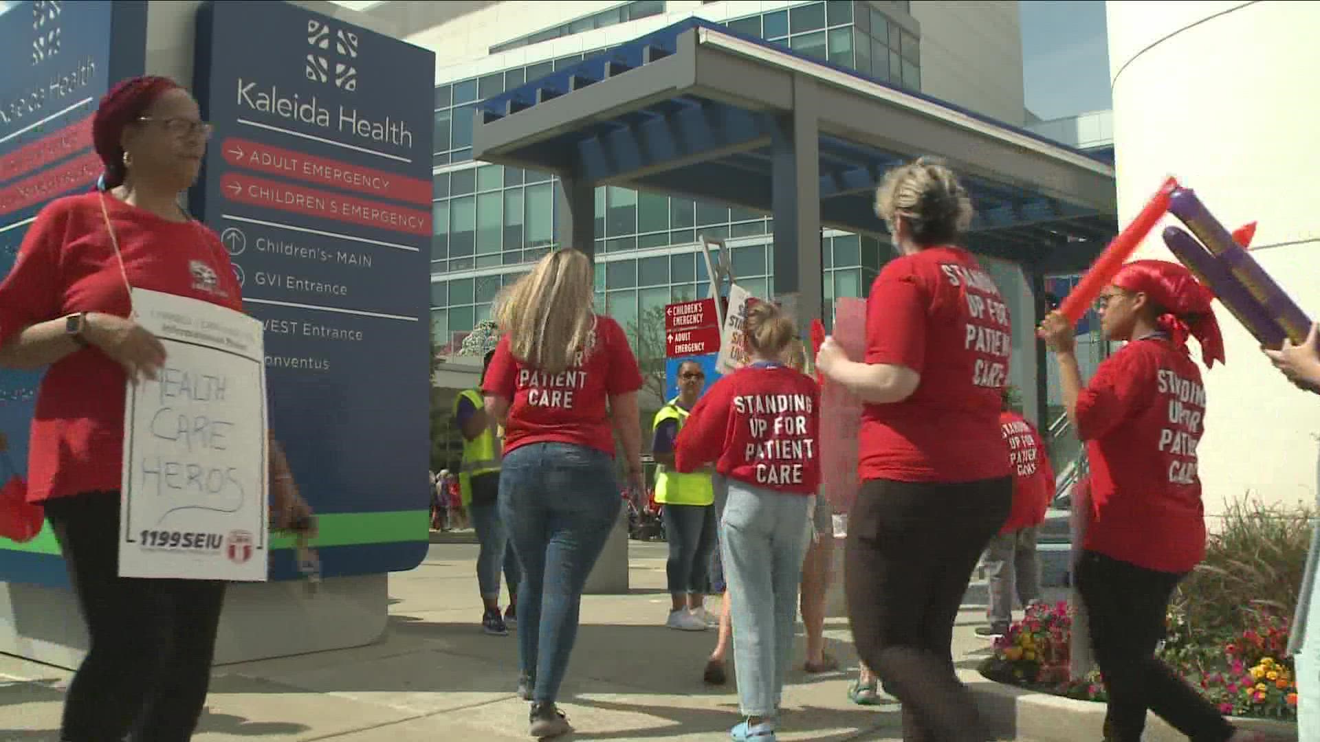 The vote is in. Two unions representing thousands of Kaleida Healthcare workers have voted in favor of a strike authorization vote.