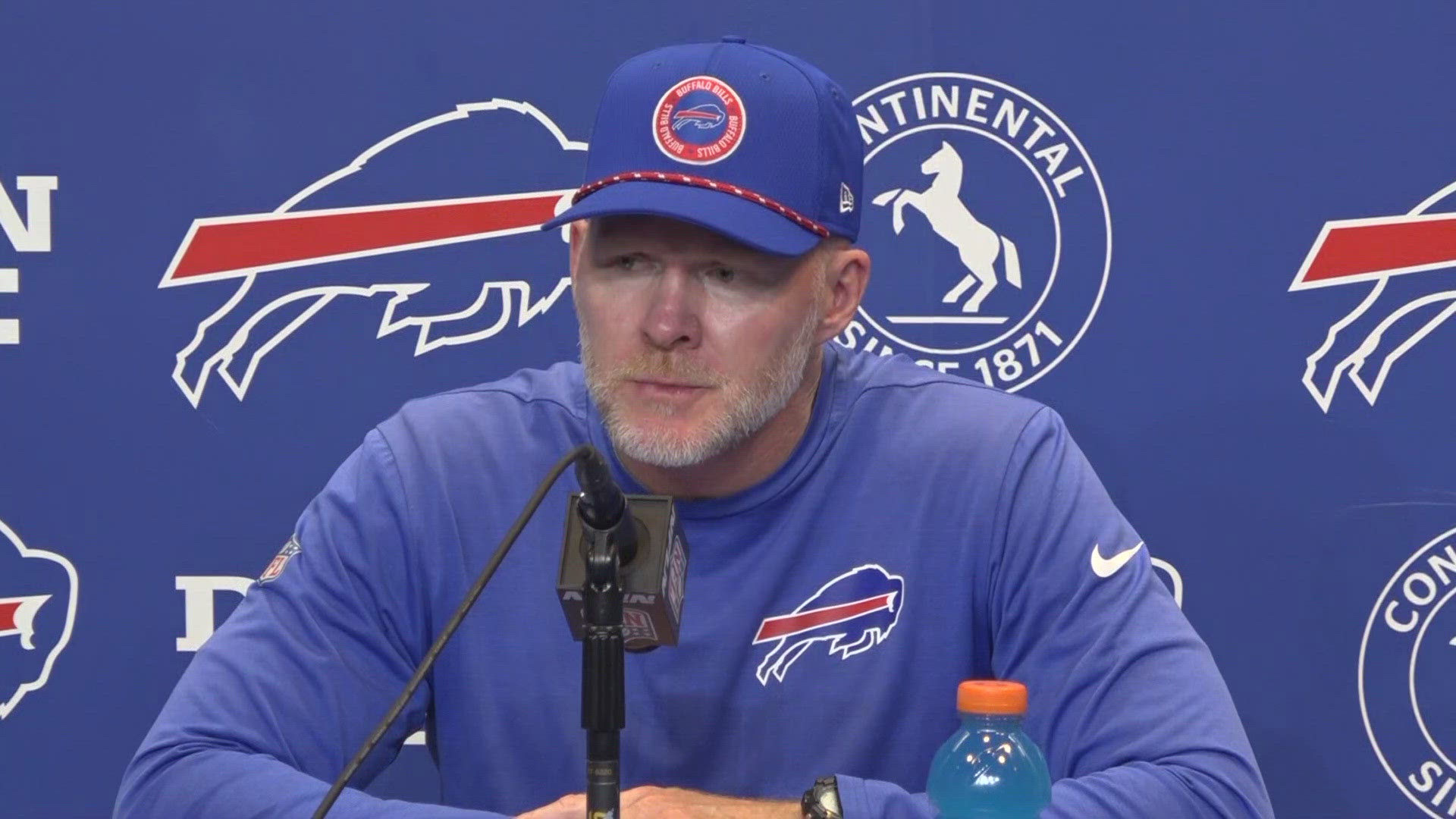 Bills game score reflects McDermott's words