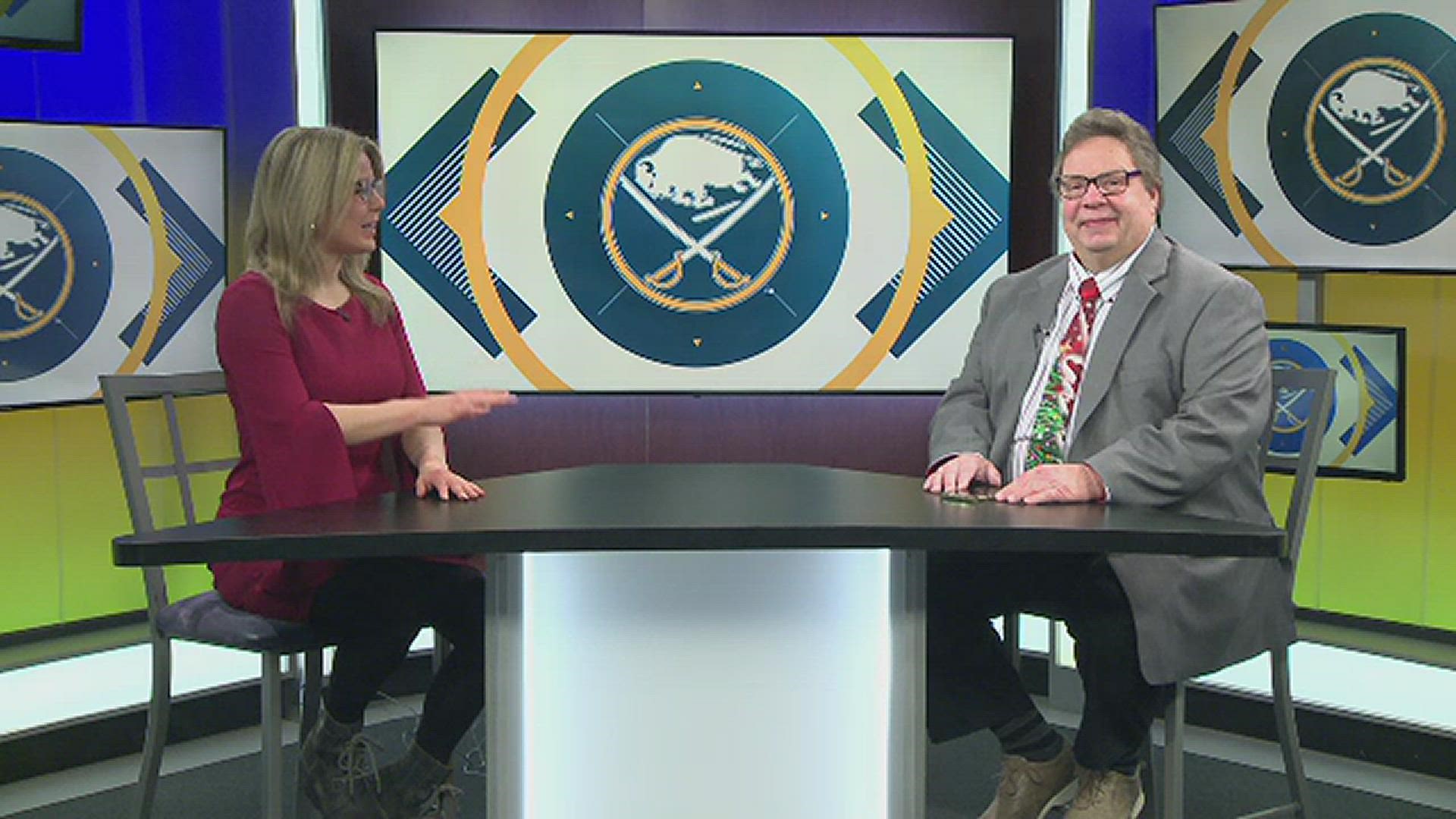 The problem with the Sabres losing eight in a row is they didn’t get any loser points. Currently, they’re 9-3-2 in 14 games and have climbed into fourth place.