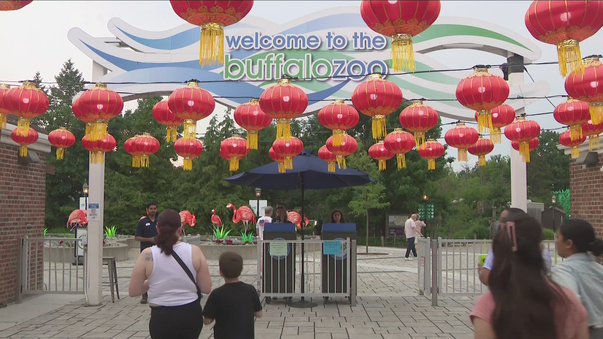 On Labor Day, guests visiting the Buffalo Zoo can get a special discount for the day.